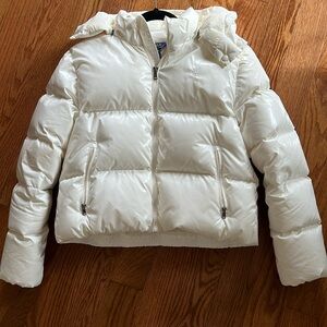 Polo Ralph Lauren Girls Down Jacket, White, Size 16 (XL)